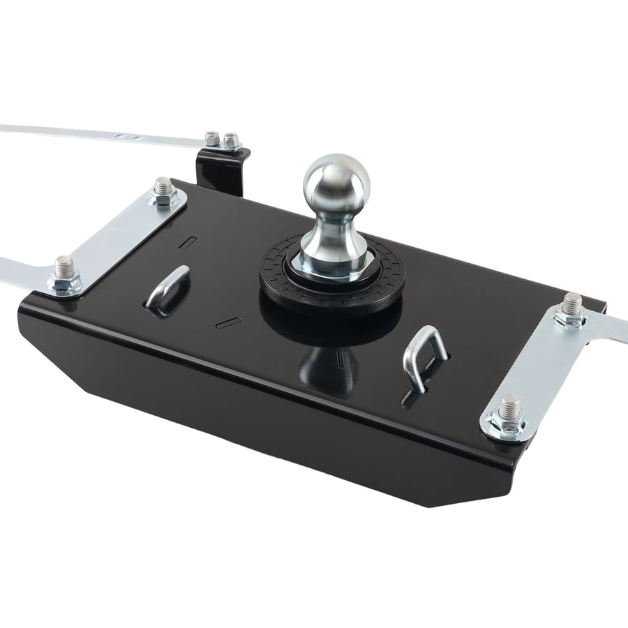 Gooseneck Trailer Hitch Black Powder Coated compatible for Dodge Ram 2500 Pickup 2014-2018