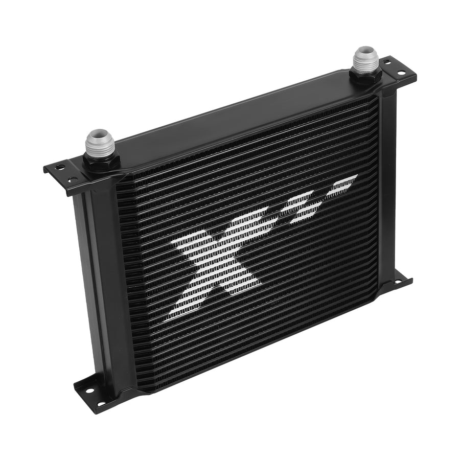 30 Row Aluminium Oil Cooler Kit Universal AN10 with Transmission Adapters