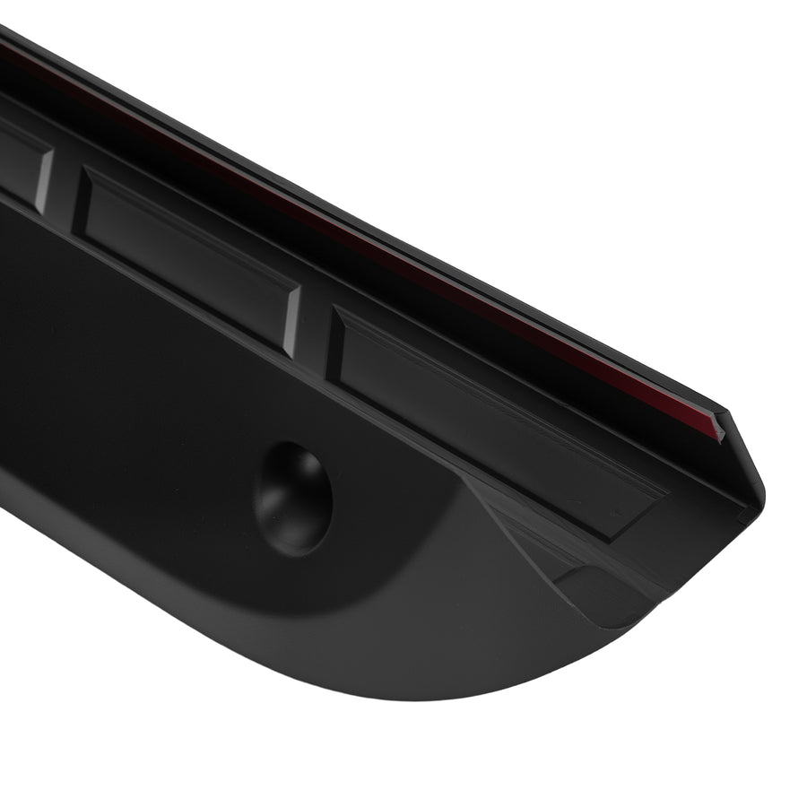 Black Upper Tailgate Molding Cover compatible for Chevrolet Silverado 1500 3500 2007-2013