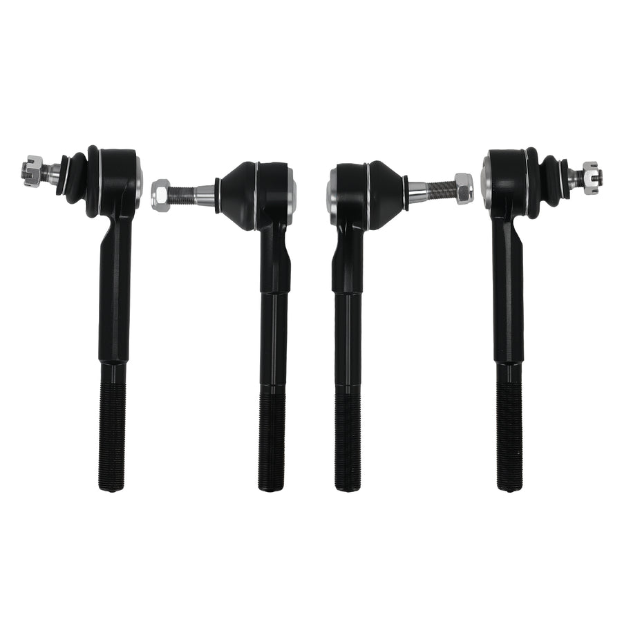 Front Tie Rods w/ Adjusting Sleeve Kit for 1988-2000 compatible for Chevy GMC C2500 C3500 C1500