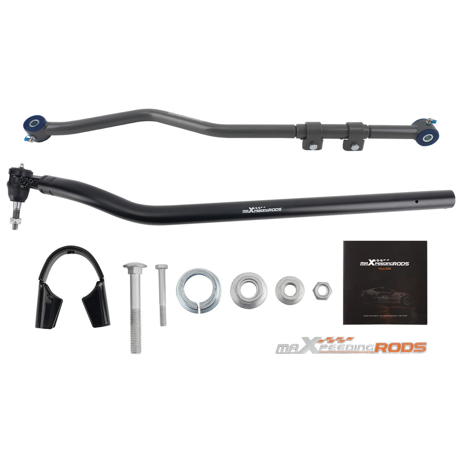 3.5-6 lift For 2018-2024 compatible for Jeep Wrangler Gladiator 4WD Front Adjustable Track Bar
