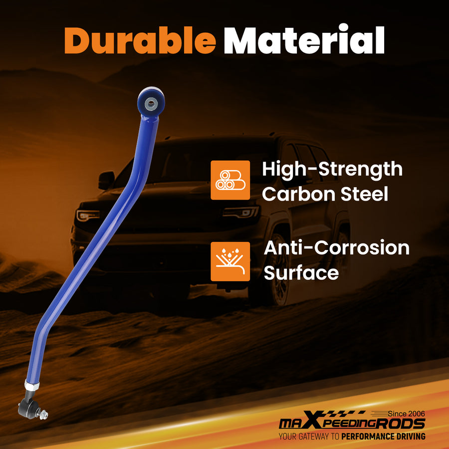 Adjustable Heavy Duty Front Track Bar compatible for Jeep Wrangler TJ 1997-2006 1.5-4.5