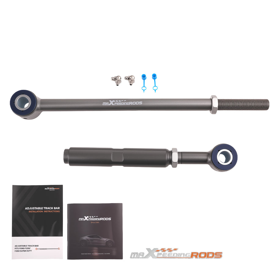 Front Adjustable Track Bar compatible for Ford F-250 99-04 compatible for Super Duty 00-05 Excursion 4X4