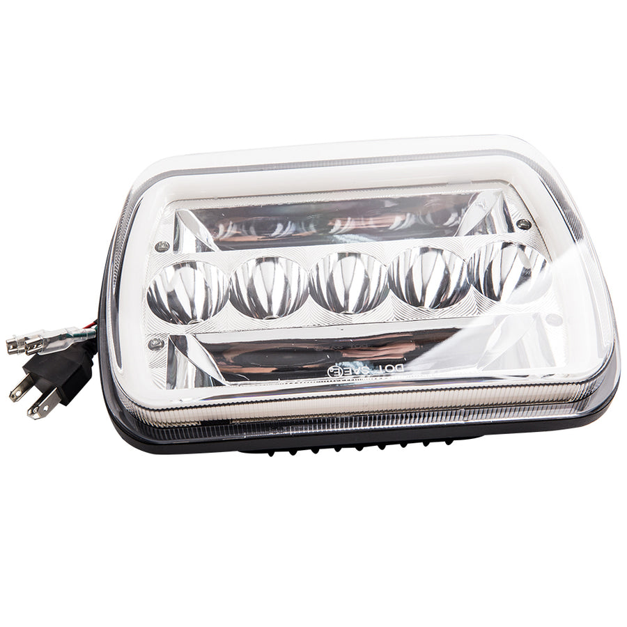 7X6inch LED Headlight Adapter compatible for GMC Savana 3500 1998-2002 2004 2007 2009-2012