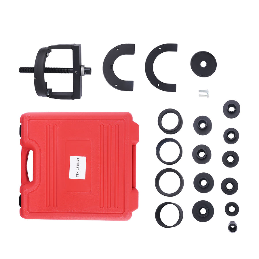 21x Master Wheel HubBearing RemovalInstallation ToolCD rack E-U Sizes