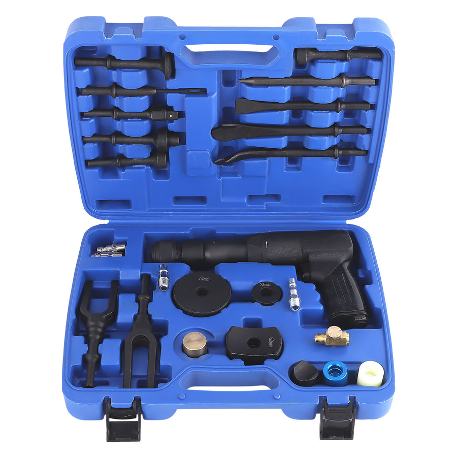 Air Hammer Chisel Tool Kit Set Pneumatic Heavy Duty Multi-functional Hammer new
