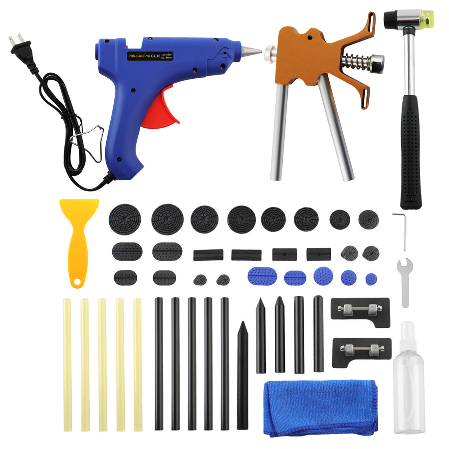 Auto Body Dent Repair Kit Car Dent Puller with Golden Dent Puller for Auto Body