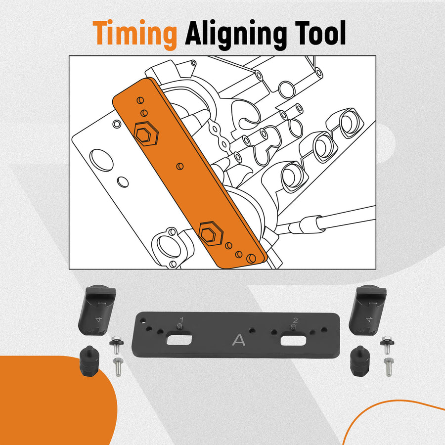 Camshaft Timing Tool Kitfor compatible for Porsche Volkswagen VWT40331 T90002 T40382