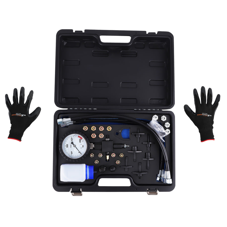 2000 Bar Common Rail Diesel High Pressure Tester Kit with Injector Pipe Blanks