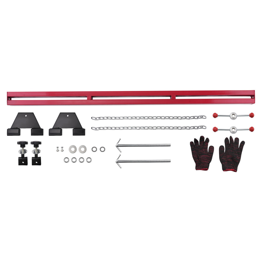 1100lbs Engine Support Bar Engine Transverse Dual Hook Cross Lift Hoist Holder