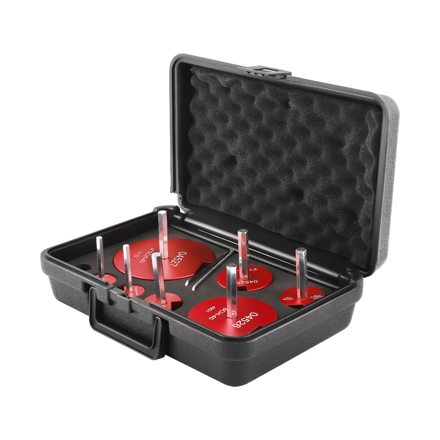 7pcs Pipe Fitting Reamer Fit into standard 1/2 inch drill.Shaft Size: 3/8