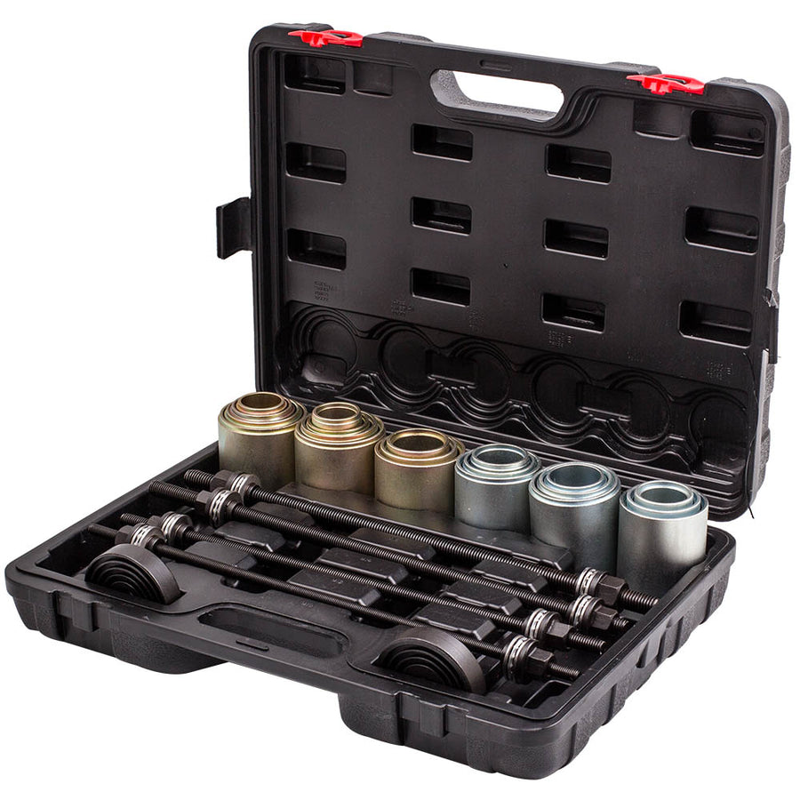 Universal Press Pull Sleeve Kit Set Remove Install Bushes Bearings Garage Tool