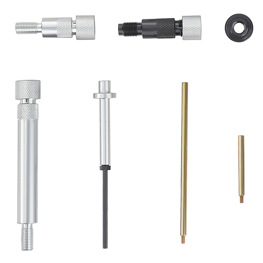 Diesel Fuel Injection Pump Timing Indicator Tool Set w/ Gauge Adapter compatible for Audi