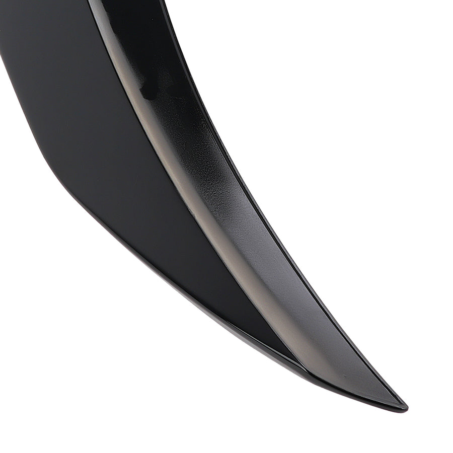 Rear Trunk Spoiler Wing Gloss Black compatible for Infiniti Q50 2014-17 ABS Plastic Painted