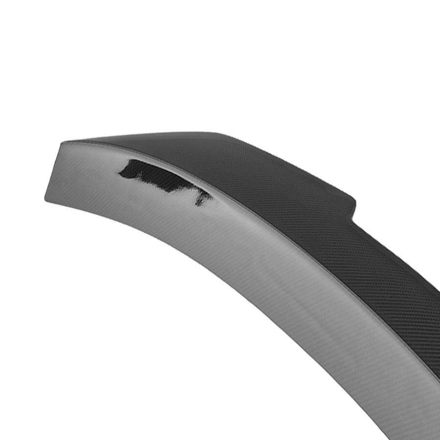 Trunk Wing Spoiler compatible for Audi A4 S4 B9 2017-2024 Carbon Fibre 4 Door Sedan