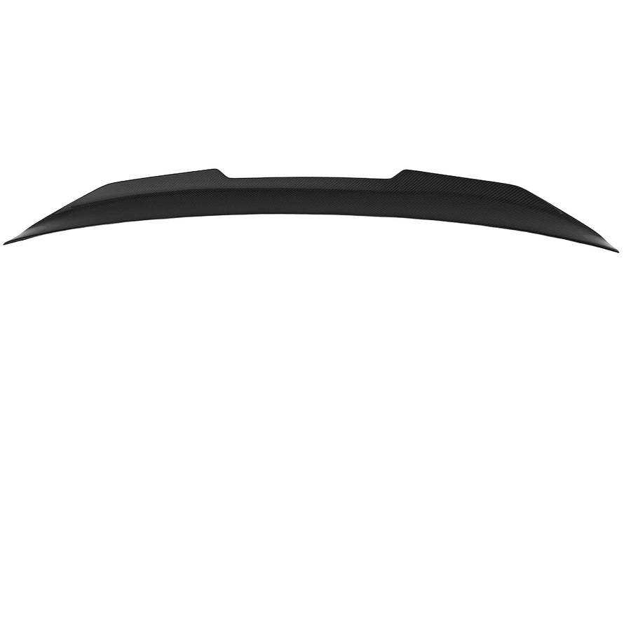 Trunk Wing Spoiler compatible for Audi A4 S4 B9 2017-2024 Carbon Fibre 4 Door Sedan