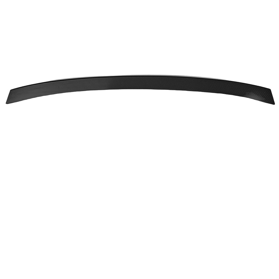 Trunk Wing Spoiler compatible for Audi A4 S4 B9 2017-2024 Carbon Fibre 4 Door Sedan