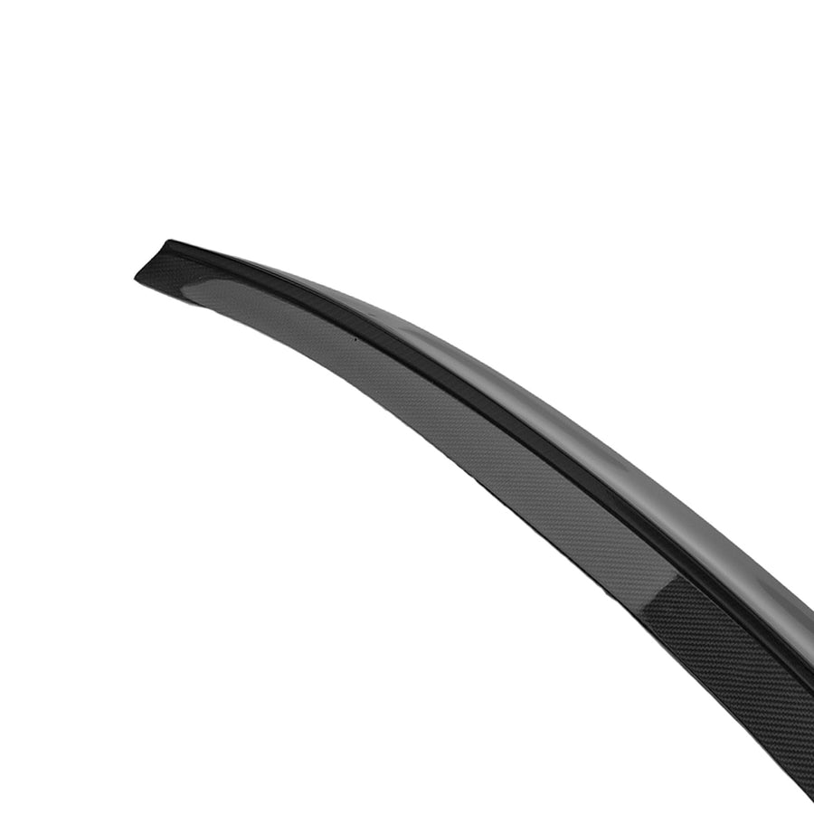 ENL Style Trunk Spoiler Wing Lip compatible for Audi A3 S3 RS3 4DR 2014-2020 Carbon Fibre