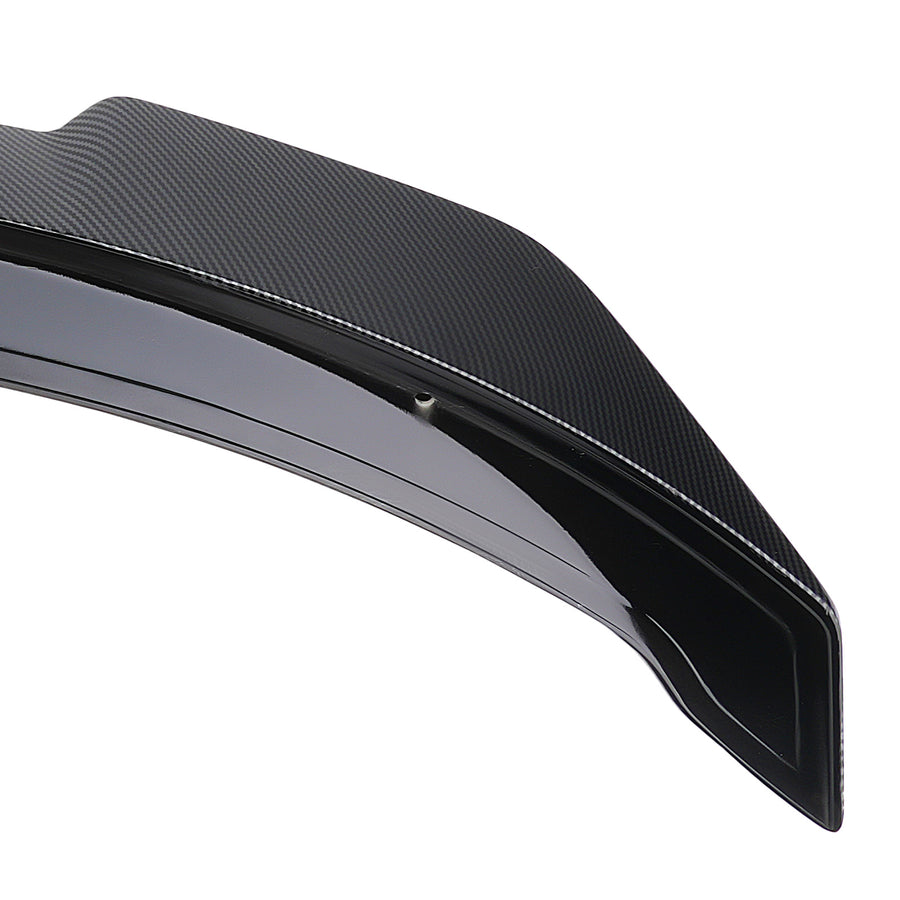 Rear Trunk Lip Spoiler Wing compatible for Toyota Camry 2018-2024 ABS Carbon Fibre Look
