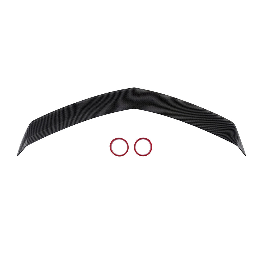 Aero Racing Wing compatible for Cadillac ATS 2013-18 Carbon Look ABS Painted Black