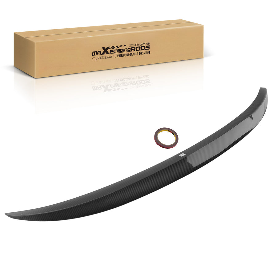 Carbon Racing Wing compatible for BMW F32 4-Series 2014-2020 Trunk Spoiler Black