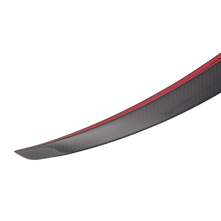 Carbon Fibre Rear Spoiler Trunk Wing compatible for Tesla Model Y 2020-2024