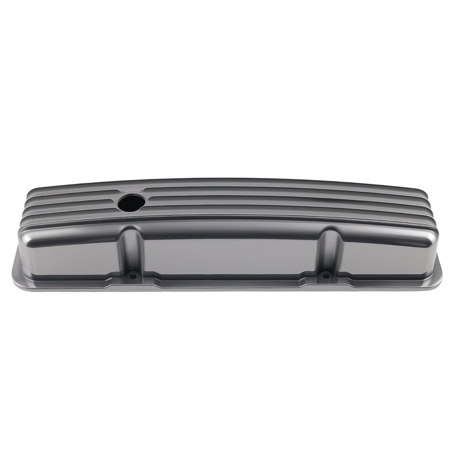 Aluminium Valve Cover Set compatible for Chevy SBC 283 302 305 327 350 1958-1986 Short