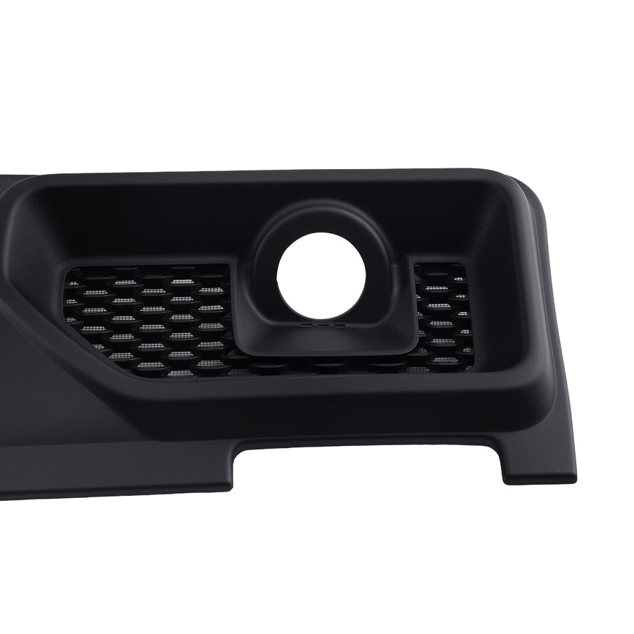 Black Cowl Grille compatible for Jeep Gladiator/Wrangler 2018-2024 68307260AC Front