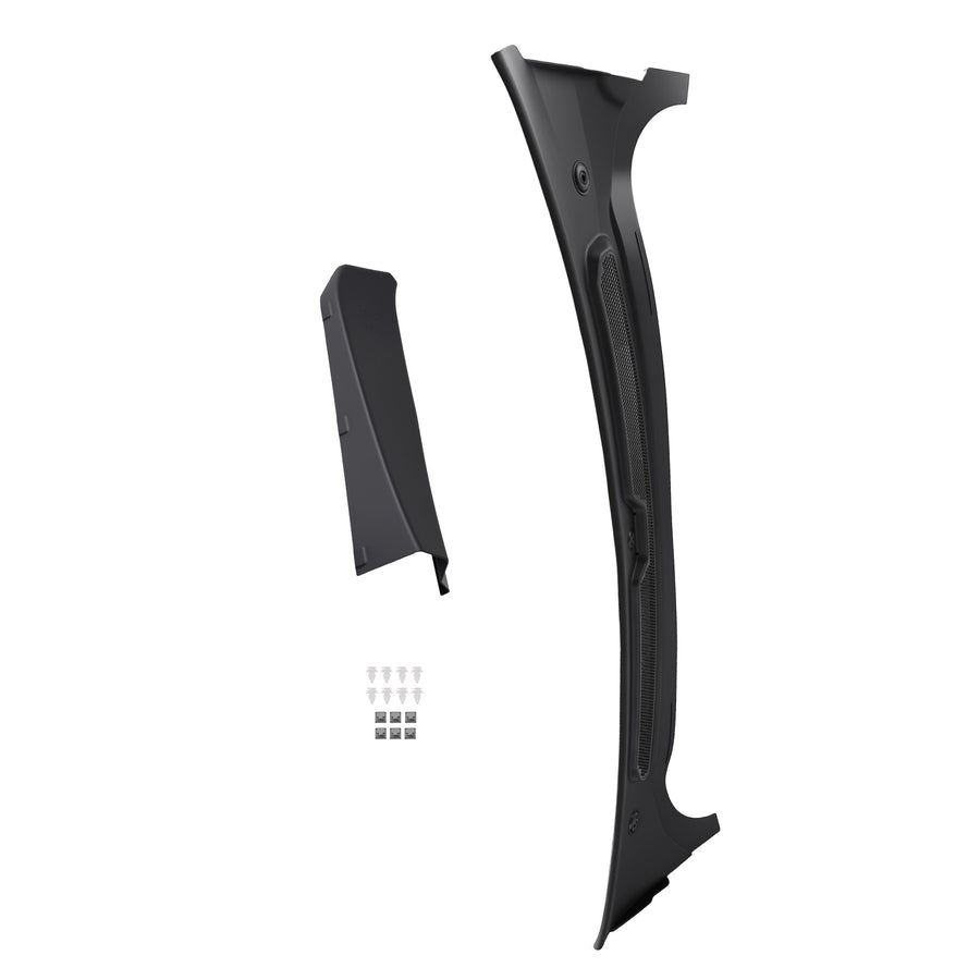 Front Windshield Cowl Cover Assembly compatible for Land Rover LR3 LR4 Sport 2005-2016