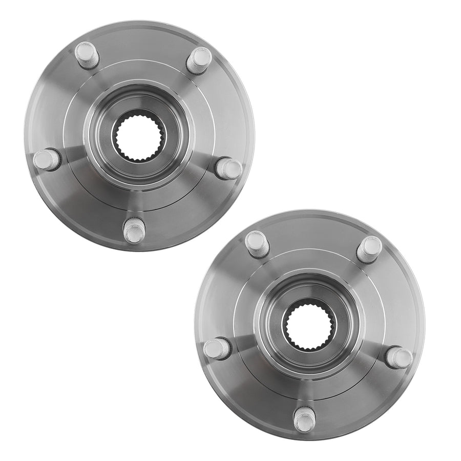 2 Front Wheel Hub Bearing Kit compatible for Ford Escape 2015-19 compatible for Lincoln MKC 2013-19