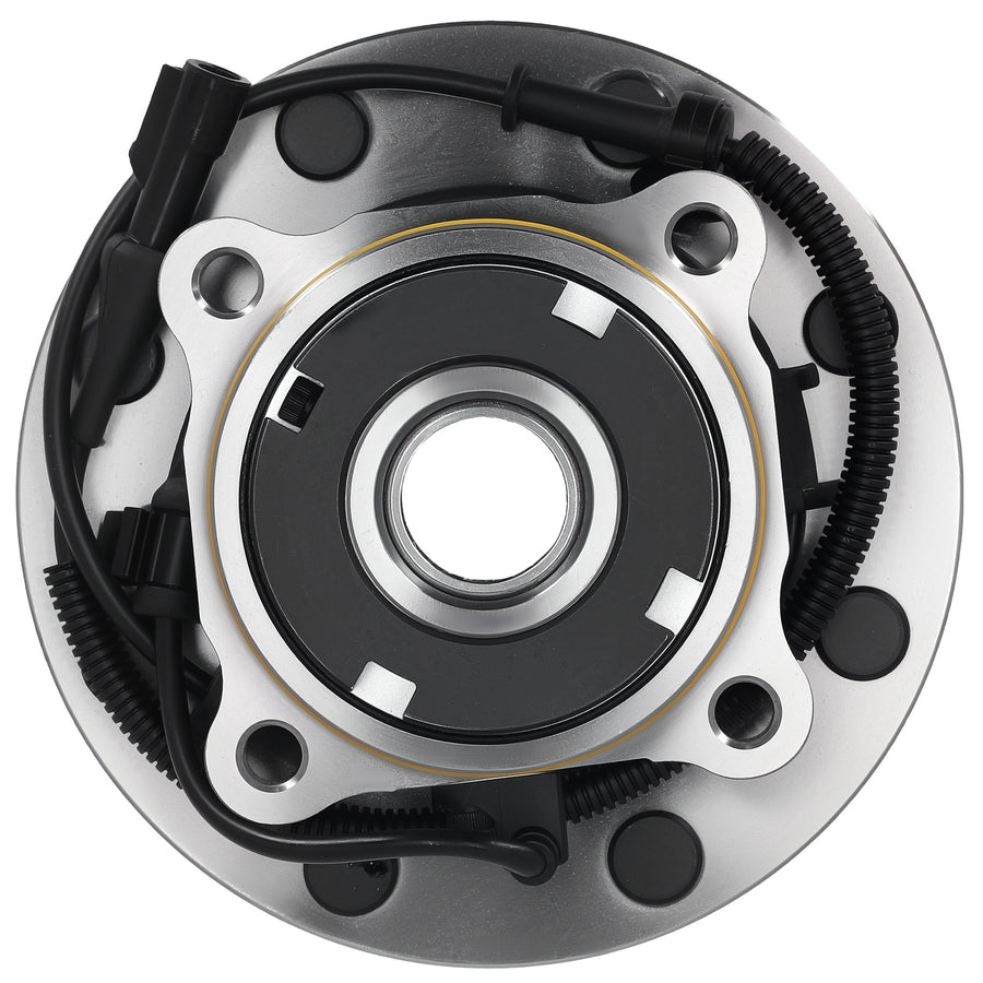 4WD Front Hub Assembly compatible for Ford F250-F550 4x4 1999-2004 515057 BR930421 ABS