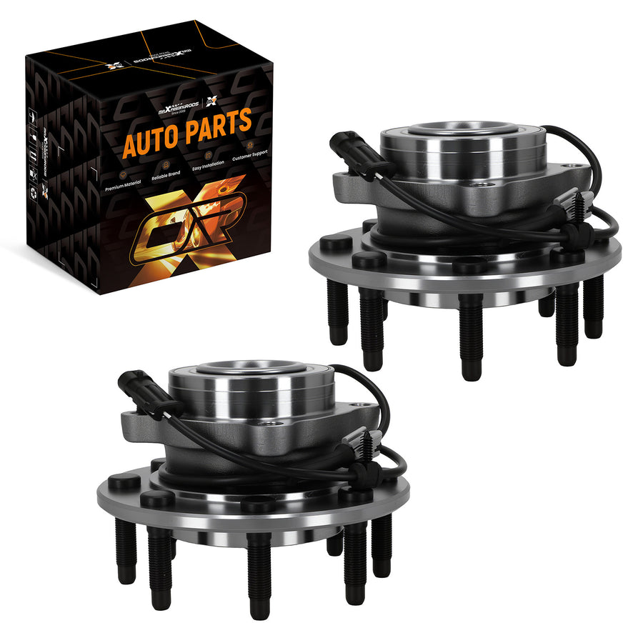Front Wheel HubBearing Assembly compatible for Chevy Silverado 2500 HD 2001-2006 515058
