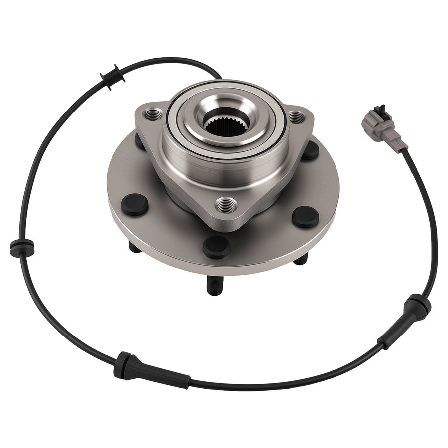 6 Lug Wheel Hub Set 515124 compatible for Infiniti QX56 compatible for Nissan Titan 2008 2009-2011