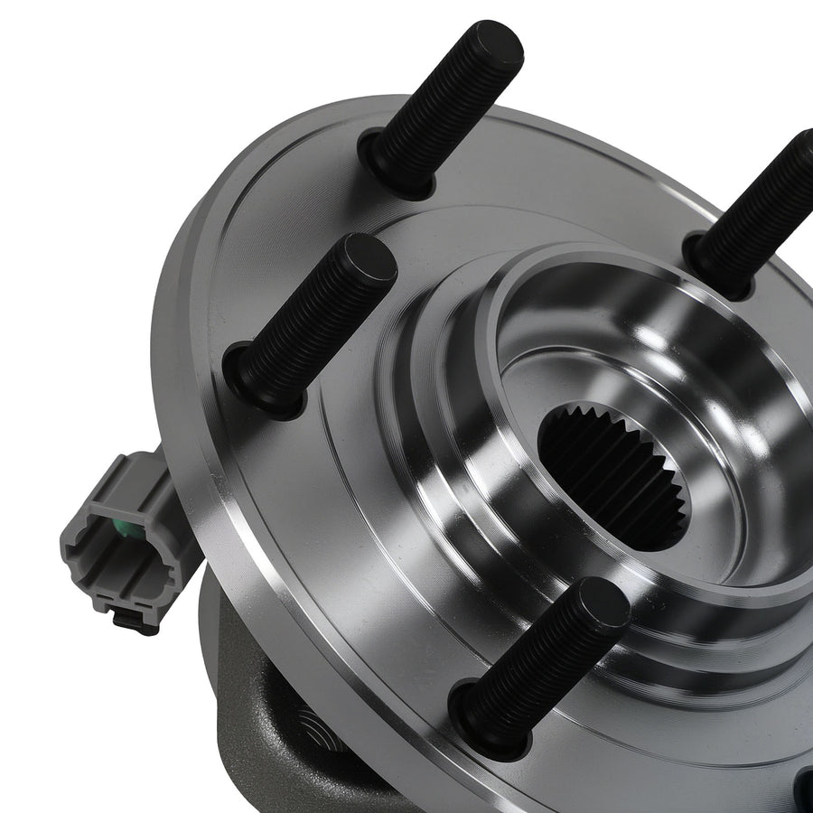 Front Wheel Hub Assembly compatible for Infiniti QX56 Armada 4WD 2008-2012 WE61127