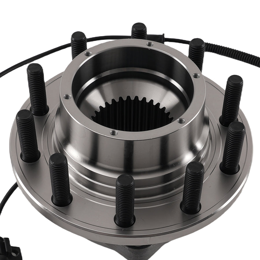 10-Lug Front Wheel Hub compatible for Ford F-450 F-550 Super Duty 4WD 2011-16 WA515133