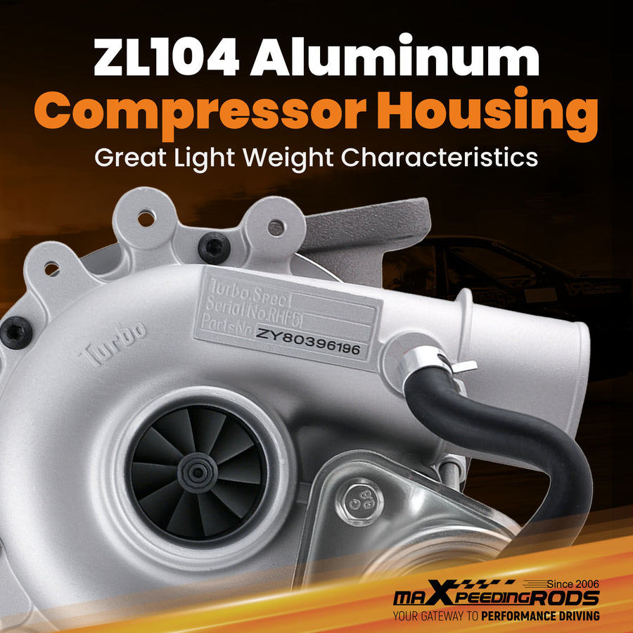 RHF5 Turbo Turbocharger compatible for Mazda B2500 compatible for Ford Ranger 2.5L J97A VJ33 WL84 VA430013