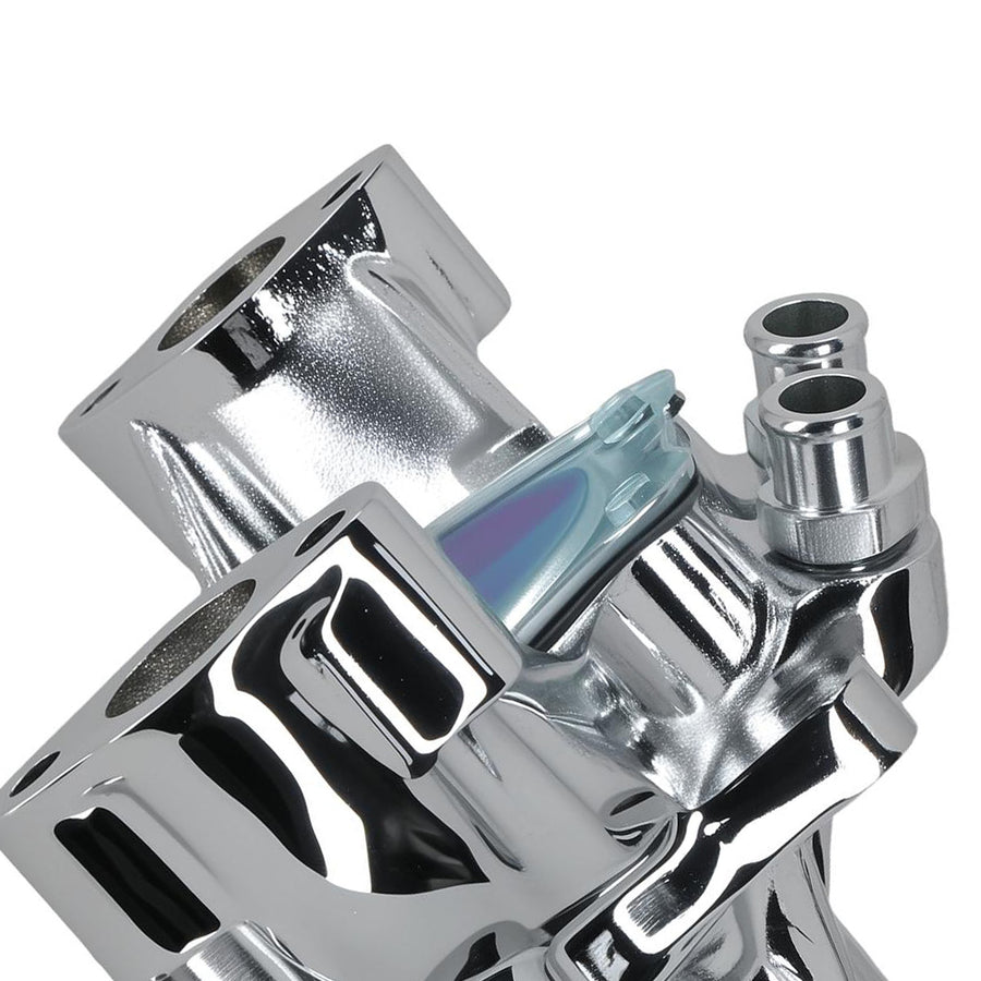 Long Water Pump compatible for Chevy Big Block 396 402 427 454 V8 1969-1987 Chrome Aluminium