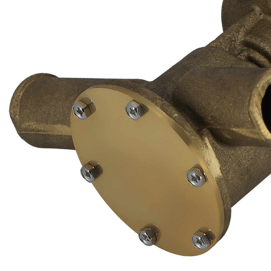 Boat Coolant Pump Assembly compatible for Volvo Penta D41B TMD41D 3583145 Brass Housing
