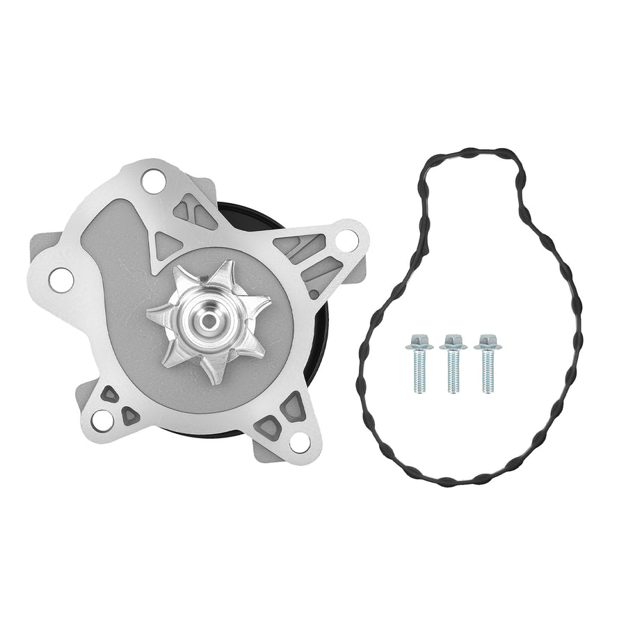 Water Pump Belt Driven compatible for Pontiac Vibe/Compatible for Scion Xd 2008-2010 1707480 Aluminium