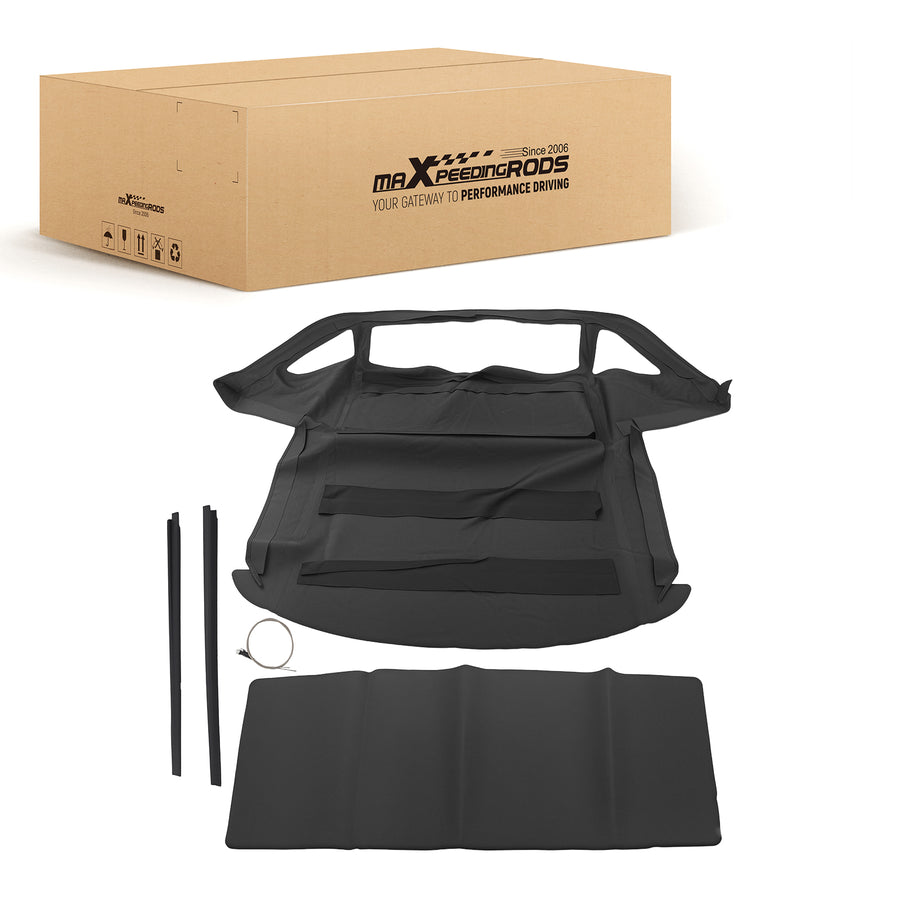 Black Composite Top compatible for Mercedes-Benz 380SL 450SL 560SL R107 1975-1989