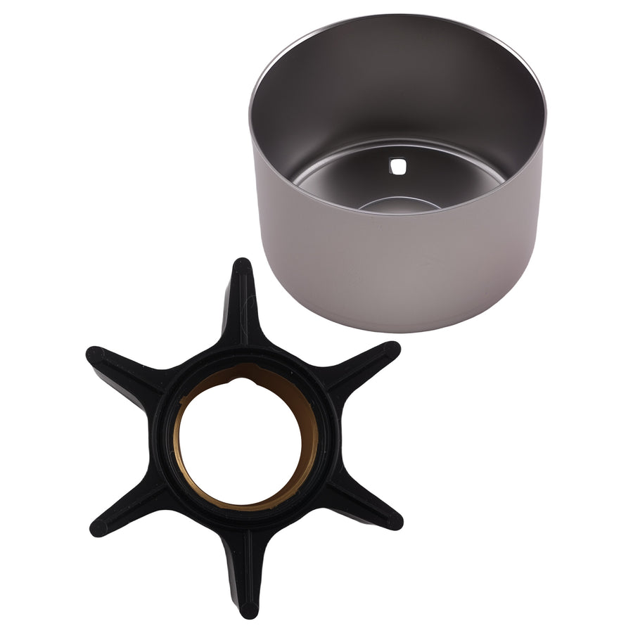 Complete Impeller Water Pump Kit compatible for Mercury 65-225HP 1970-1990 18-3517