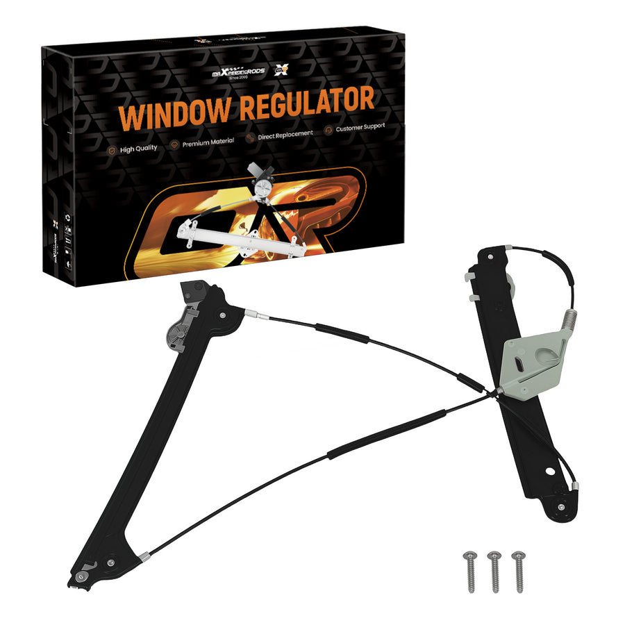 Front Right Passenger Power Window Regulator compatible for BMW 128i 135i 08-13 51337165596