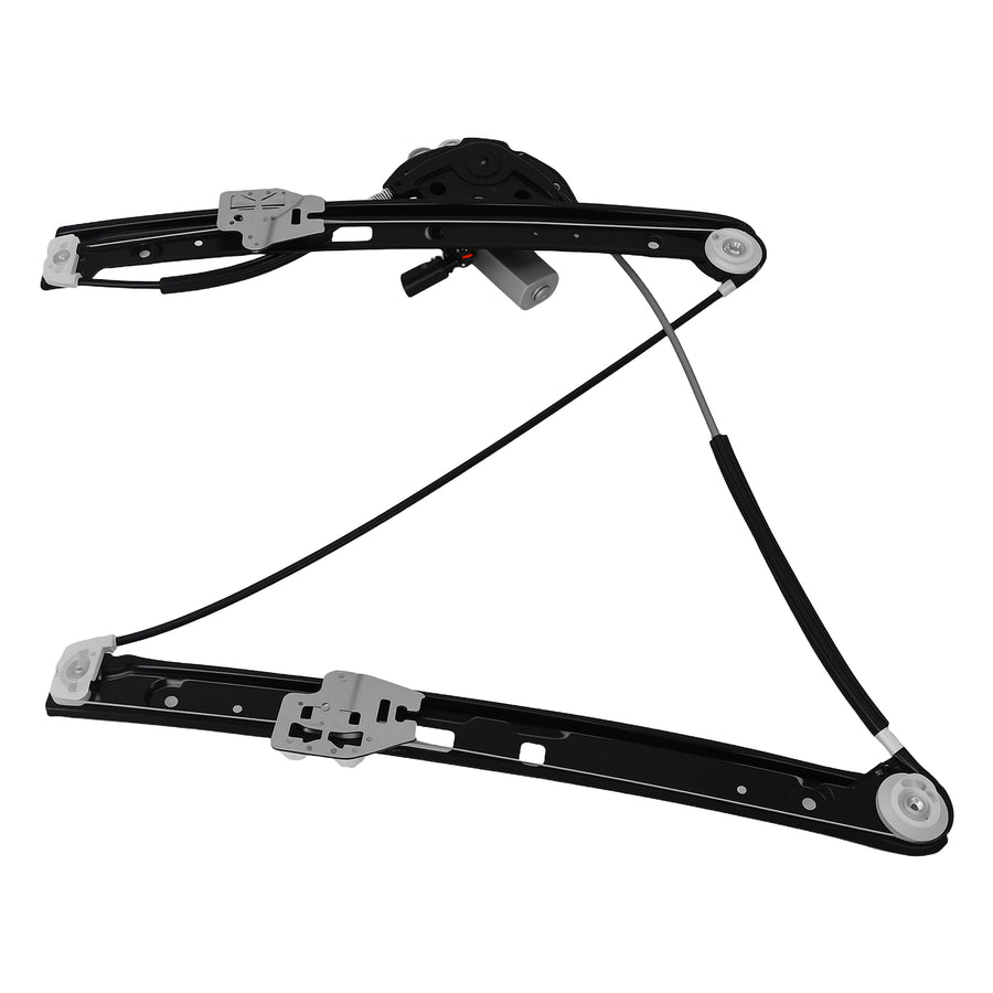 Front Left Window Regulator Assembly compatible for BMW E46 323i 328i 1999-2000