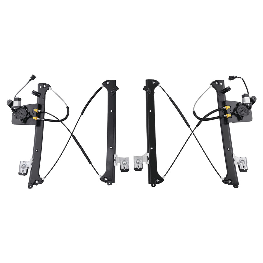 2pc Window Regulator compatible for Cadillac Escalade 2002-2006 15206913 Rear Pair