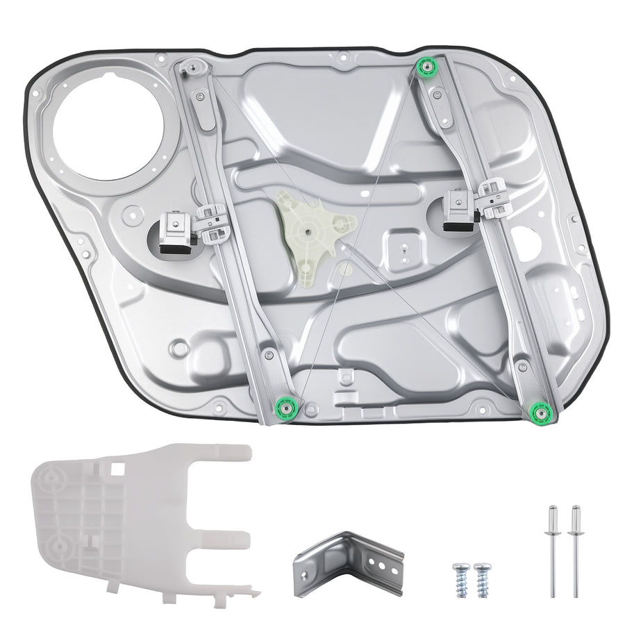 Power Window Regulator w/Motor compatible for Hyundai Elantra 2009-2012 Front Right Side