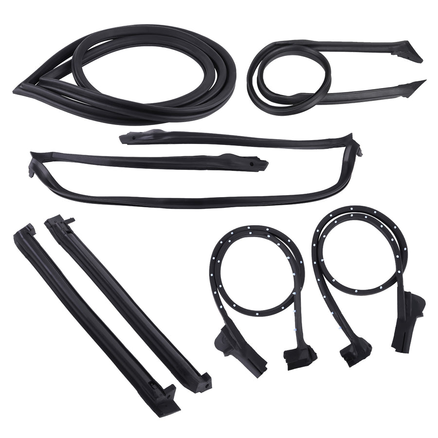 Full Weatherstrip Kit Set Weather Strip Seal compatible for Chevrolet Corvette C4 1990-1996