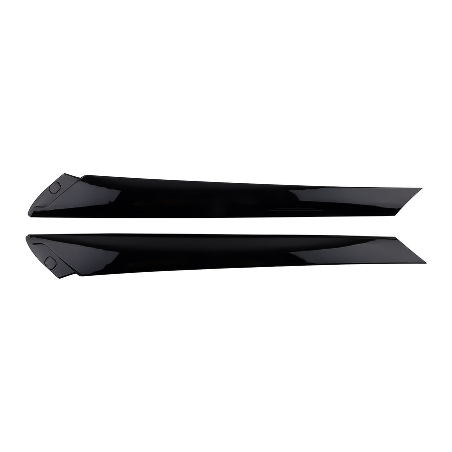 2 x Exterior Molding Garnish Windshield Trim compatible for Kia Soul 14 - 2019 86170-B2000