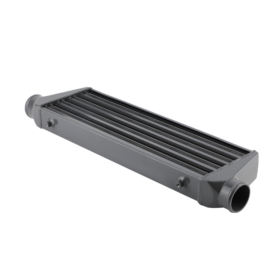 Universal Front Intercooler 27x7x2.5 2.5 Inlet / Outlet TubeFin Design