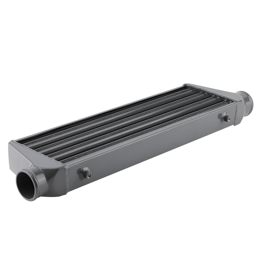 Universal Front Intercooler 27x7x2.5 2.5 Inlet / Outlet TubeFin Design