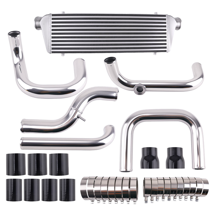 Front Mount Racing 600x300x76mm Universal Bar And Plate Turbo Intercooler